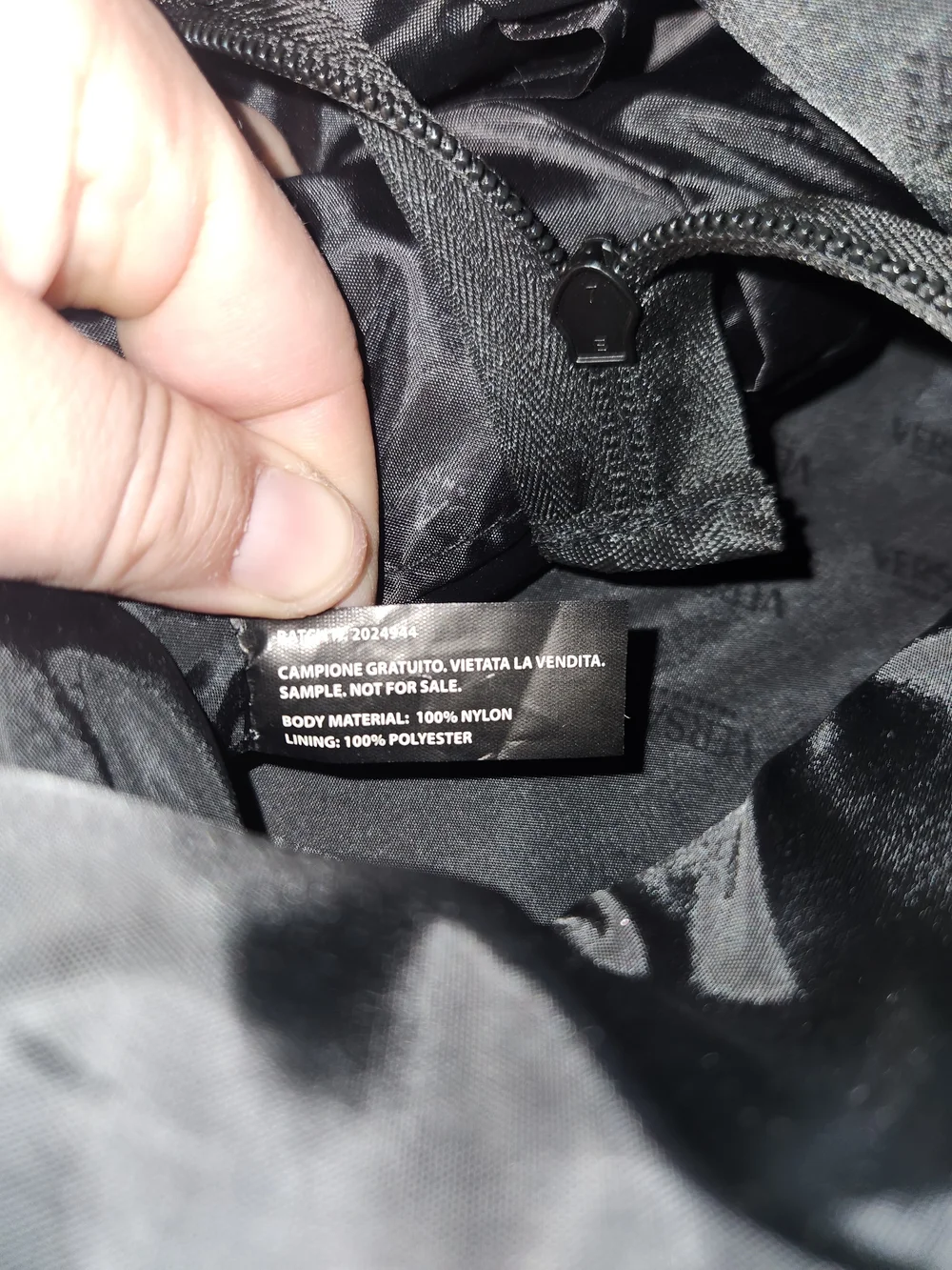 Versace Black Backpack